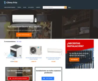 Climafriodiaz.com(Climafríodiaz) Screenshot