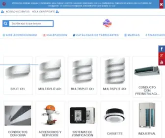 Climagar.com(Aire acondicionado Madrid) Screenshot