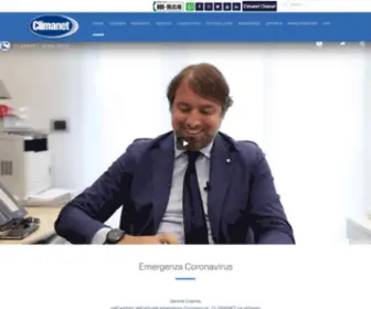 Climanetonline.it(Climanet) Screenshot