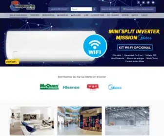 Climaproyectos.com.mx(Climaproyectos, Distribuidor mayorista de AC) Screenshot