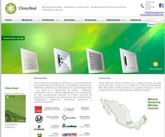 Climareal.com.mx(Clima Real) Screenshot