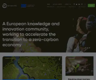 Climate-Kic.org(Climate Kic) Screenshot