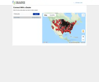 Climate-Locator.com Screenshot