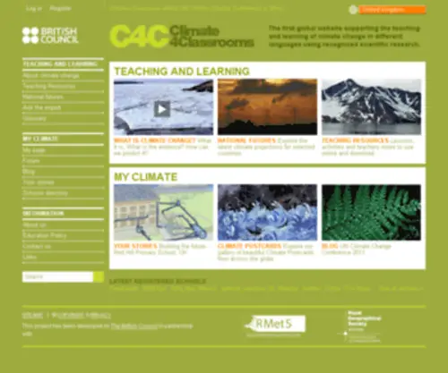 Climate4Classrooms.org(Climate4Classrooms) Screenshot