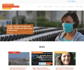 Climateandhealthalliance.org(The Global Climate and Health Alliance) Screenshot