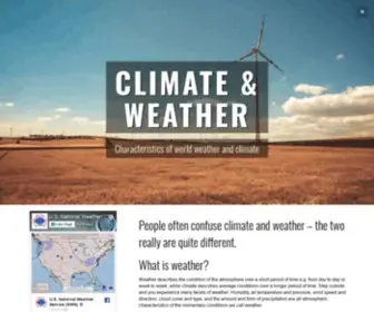 Climateandweather.net(Climate and weather) Screenshot