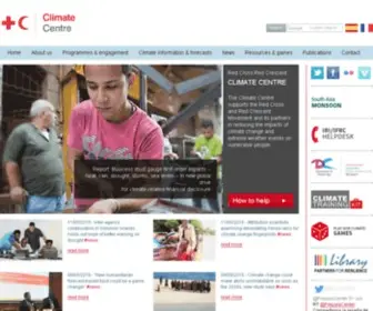 Climatecentre.org(Red Cross Red Crescent Climate Centre) Screenshot