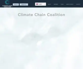 Climatechaincoalition.io(Climate Chain Coalition) Screenshot