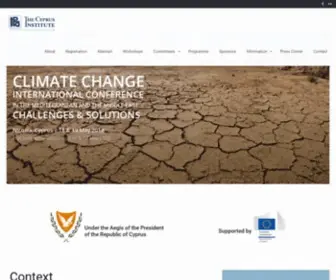 Climatechange2018.org(Climate Change 2018) Screenshot