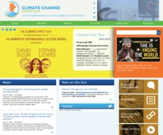 Climatechangeconnection.org(This website) Screenshot