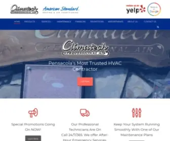 Climatechproair.com(Climatech) Screenshot
