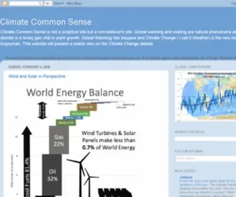 Climatecommonsense2.com(Climate Common Sense) Screenshot