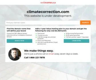 Climatecorrection.com(climatecorrection) Screenshot