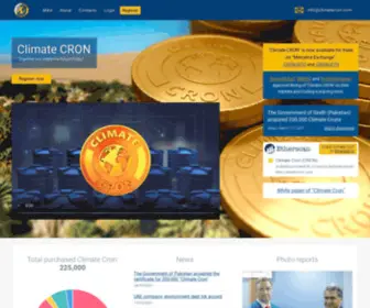 Climatecron.com(Climate CRON) Screenshot