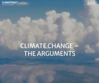 Climatefact.org(All you need to know) Screenshot