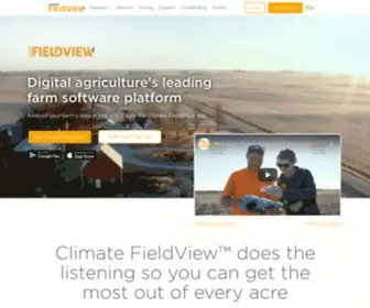 Climatefieldview.ca Screenshot