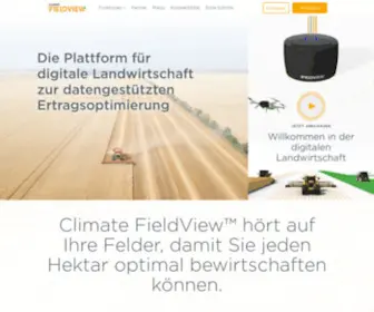 Climatefieldview.de(Climate FieldView) Screenshot