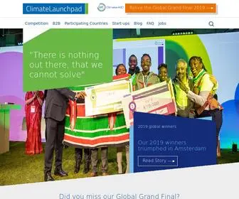 Climatelaunchpad.org(Climatelaunchpad) Screenshot