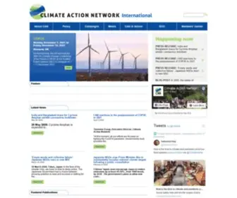 Climatenetwork.org(CAN) Screenshot