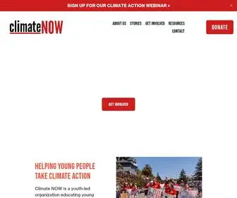 Climatenow.solutions(Climate Now) Screenshot