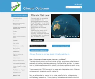 Climateoutcome.kiwi.nz(Climateoutcome) Screenshot