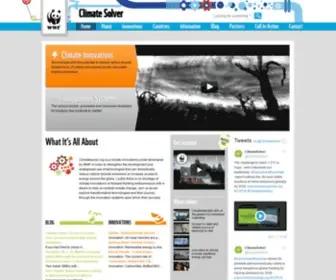 Climatesolver.org(Climate and business) Screenshot