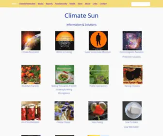 Climatesun.com(Climate Revolution) Screenshot