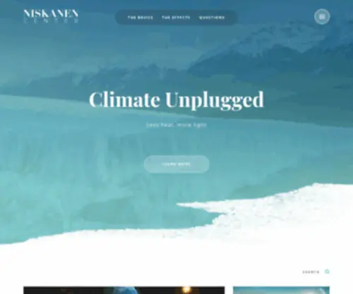 Climateunplugged.com(Climate Unplugged) Screenshot