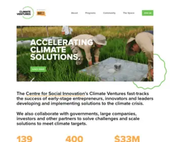Climateventures.org(Climate Ventures) Screenshot