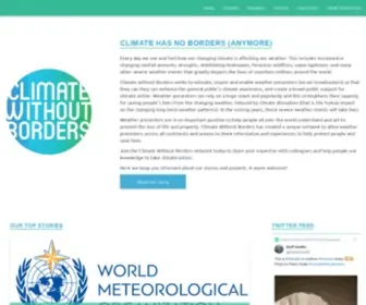 Climatewithoutborders.org(Climate without Borders) Screenshot