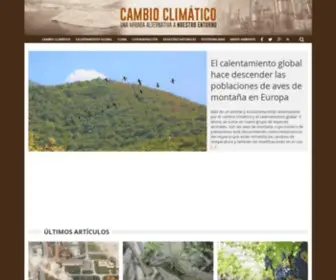 Climaticocambio.com(Cambio Climático) Screenshot