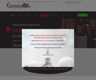 Climatisationbs.com(Climatisation BS) Screenshot