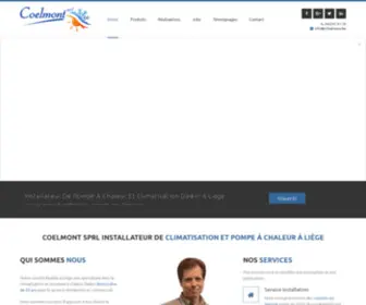 Climatiseur.be(Coelmont) Screenshot