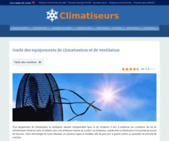 Climatiseurs.ovh(Climatisation ventilation) Screenshot