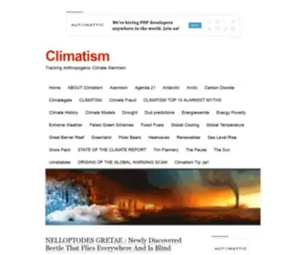 Climatism.blog(Tracking Anthropogenic Climate Alarmism) Screenshot
