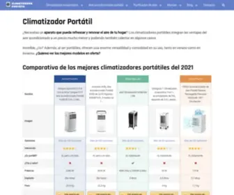 Climatizadorportatil.top(Los 5 Mejores Climatizadores Portátiles) Screenshot