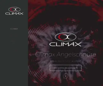 Climax-Fishingline.de(Climax Angelschnüre) Screenshot