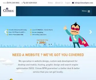 Climaxbpm.com(Climax BPM Limited) Screenshot