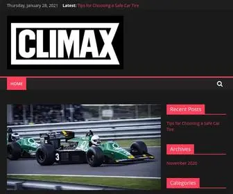 Climaxmag.com(Magazine all about) Screenshot