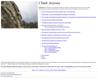 Climbaz.com(Climb Arizona) Screenshot