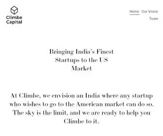 Climbecapital.com(Climbe Capital) Screenshot