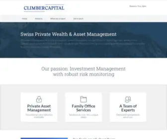 Climbercapital.ch(Climber Capital SA) Screenshot