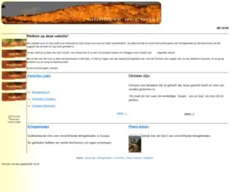 Climbersinchrist.nl(My Web site) Screenshot