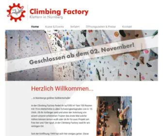 Climbing-Factory.de(Climbing Factory) Screenshot