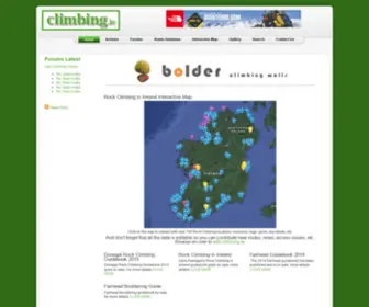 Climbing.ie(Irish Climbing Online) Screenshot