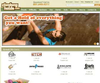 Climbingholds.com(Climbingholds) Screenshot