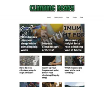 Climbingready.com(Climbing ready) Screenshot