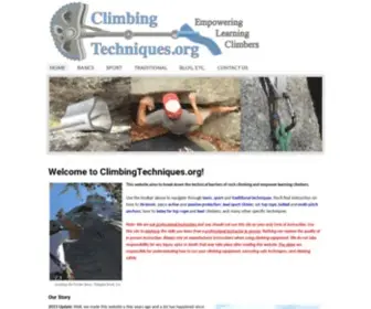 Climbingtechniques.org(Climbingtechniques) Screenshot