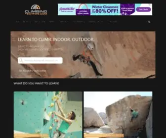 Climbingtechtips.com(Climbing Tech Tips) Screenshot