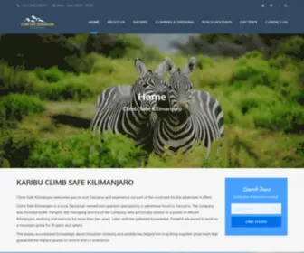 Climbsafe-Kilimanjaro.com(Best Tour Operator in Tanzania) Screenshot